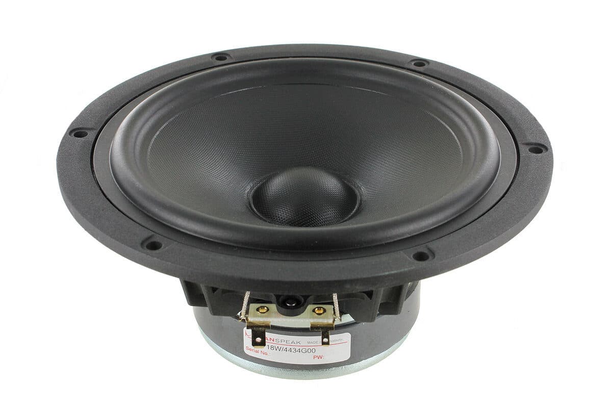 Scanspeak 18W/4434G00 7 inch 4 ohm loudspeaker driver similar driver