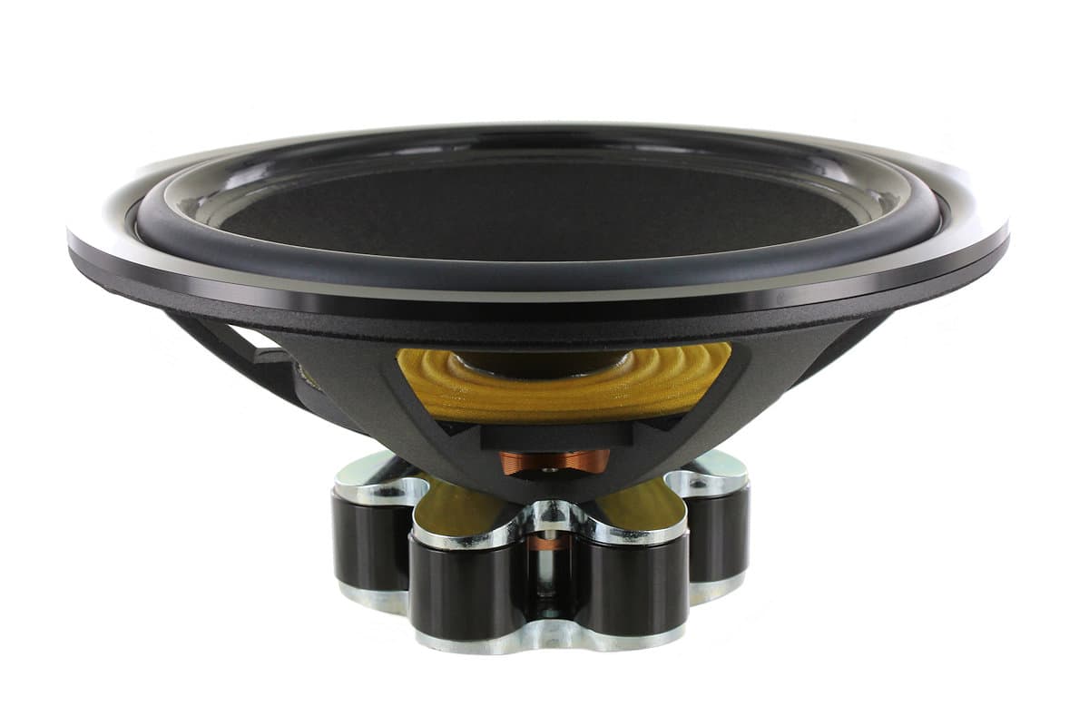 Scanspeak 21WE/4542T00 8 inch 4 ohm loudspeaker driver view 3