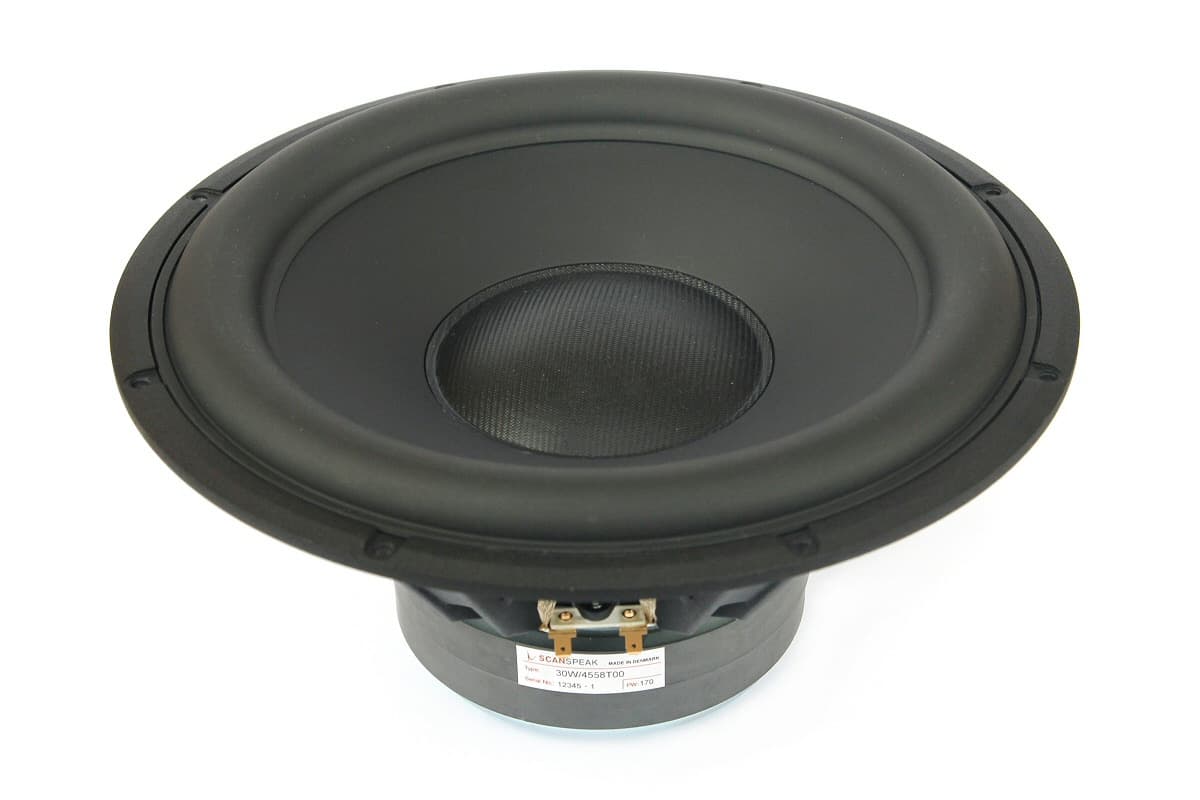 Scanspeak 30W/4558T00 12 inch 4 ohm loudspeaker driver similar driver
