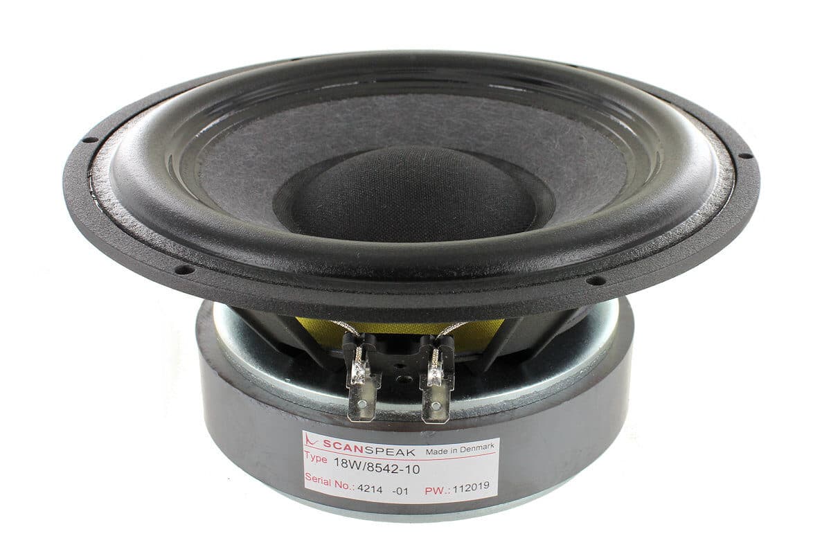 Scanspeak 18W/8542-10 7 inch 8 ohm loudspeaker driver similar driver