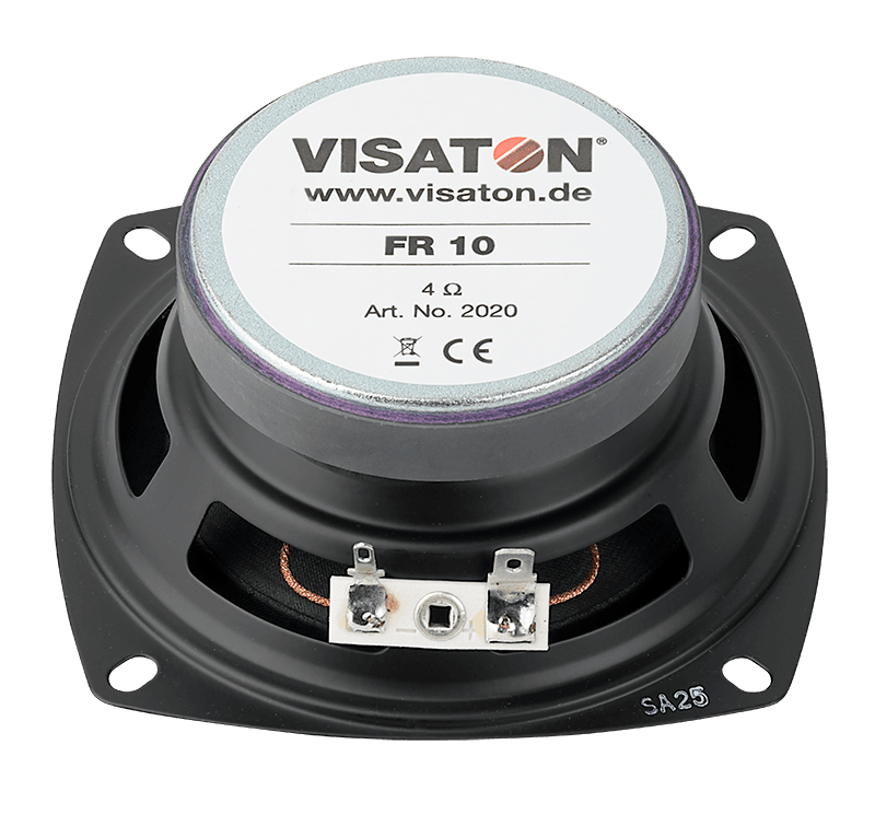 Visaton FR 10 - 4 OHM 4 inch 4 ohm loudspeaker driver view 2