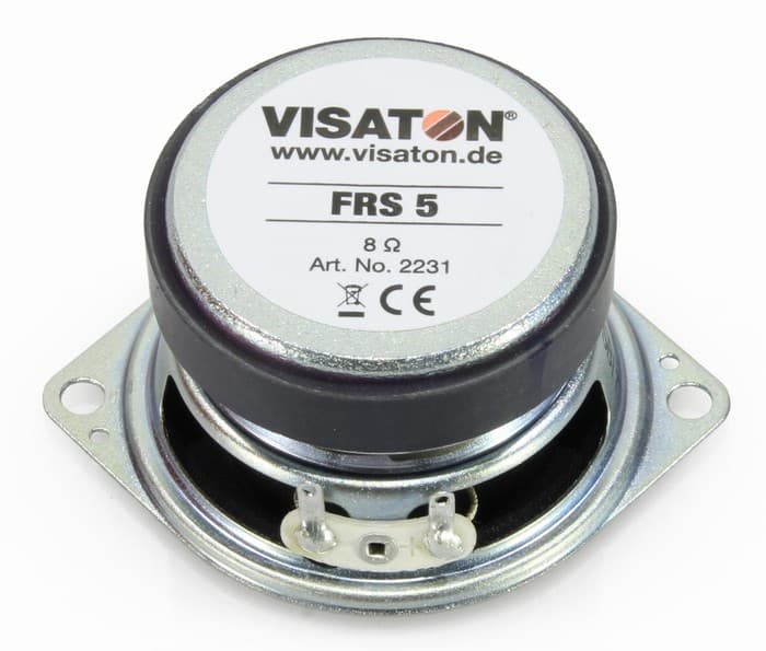 Visaton FRS 5 - 8 OHM 2 inch 8 ohm loudspeaker driver view 2
