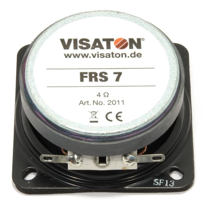 Visaton FRS 7 - 4 OHM 2.5 inch 4 ohm loudspeaker driver view 2