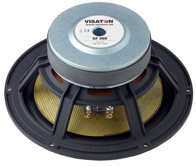 Visaton GF 200 - 2 x 4 Ohm 8 inch 8 ohm loudspeaker driver view 2