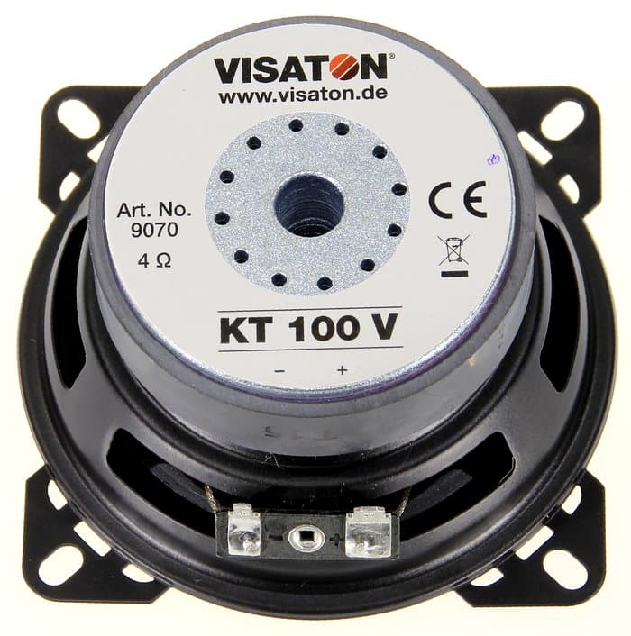 Visaton KT 100 V - 4 OHM 4 inch 4 ohm loudspeaker driver view 2