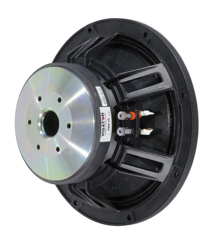 Visaton PAW 25 - 8 OHM 10 inch 8 ohm loudspeaker driver view 2