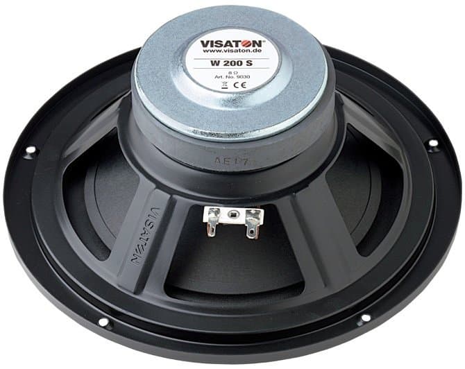 Visaton W 200 S - 4 OHM 8 inch 4 ohm loudspeaker driver view 2