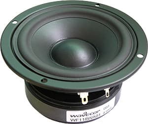 Wavecor WF118WA01 4.5 inch 4 ohm loudspeaker driver similar driver