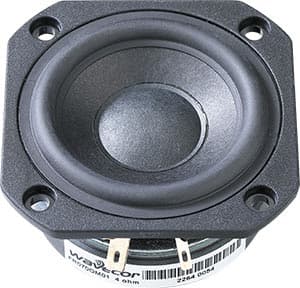 Wavecor FR070OM02 3 inch 8 ohm loudspeaker driver similar driver