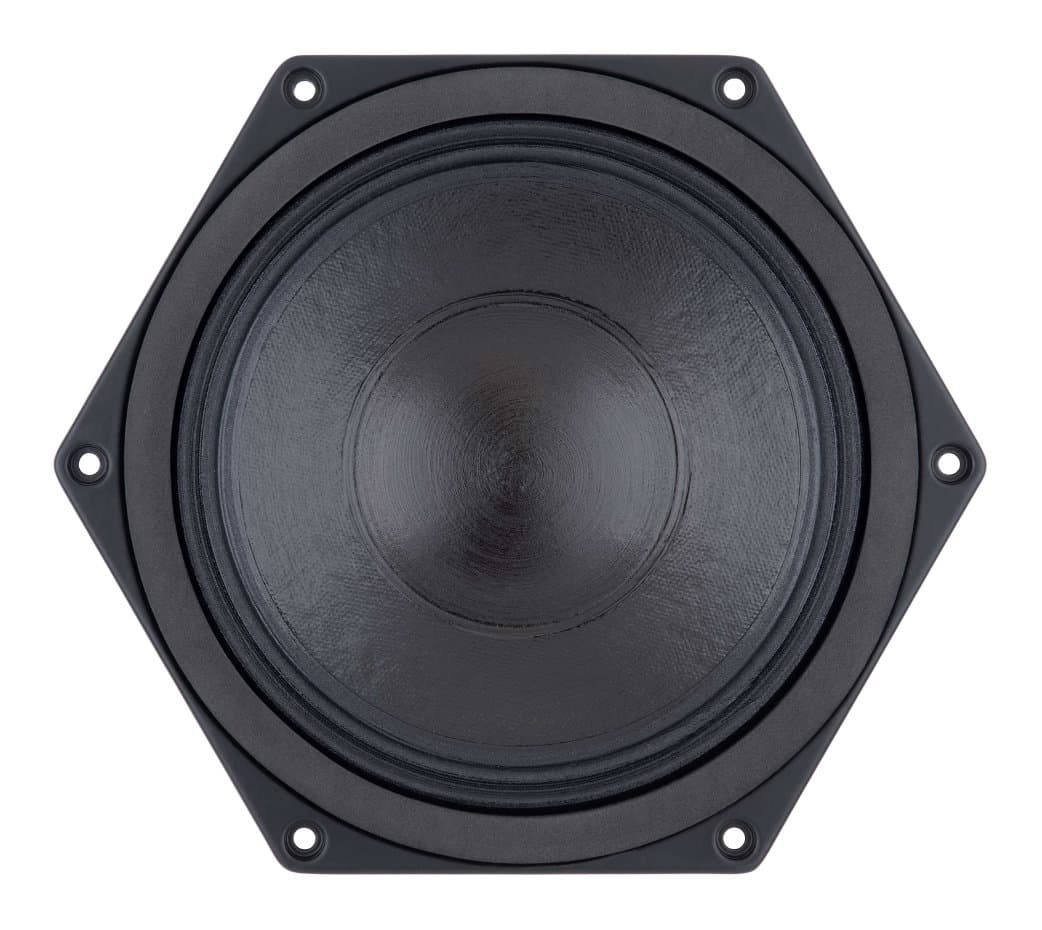 B&C 8NSM64 8 inch 16 ohm loudspeaker driver view 2