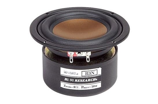HiVi B3N 3 inch 8 ohm loudspeaker driver view 3