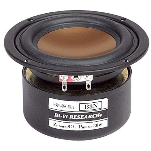 HiVi B3N 3 inch 8 ohm loudspeaker driver view 1