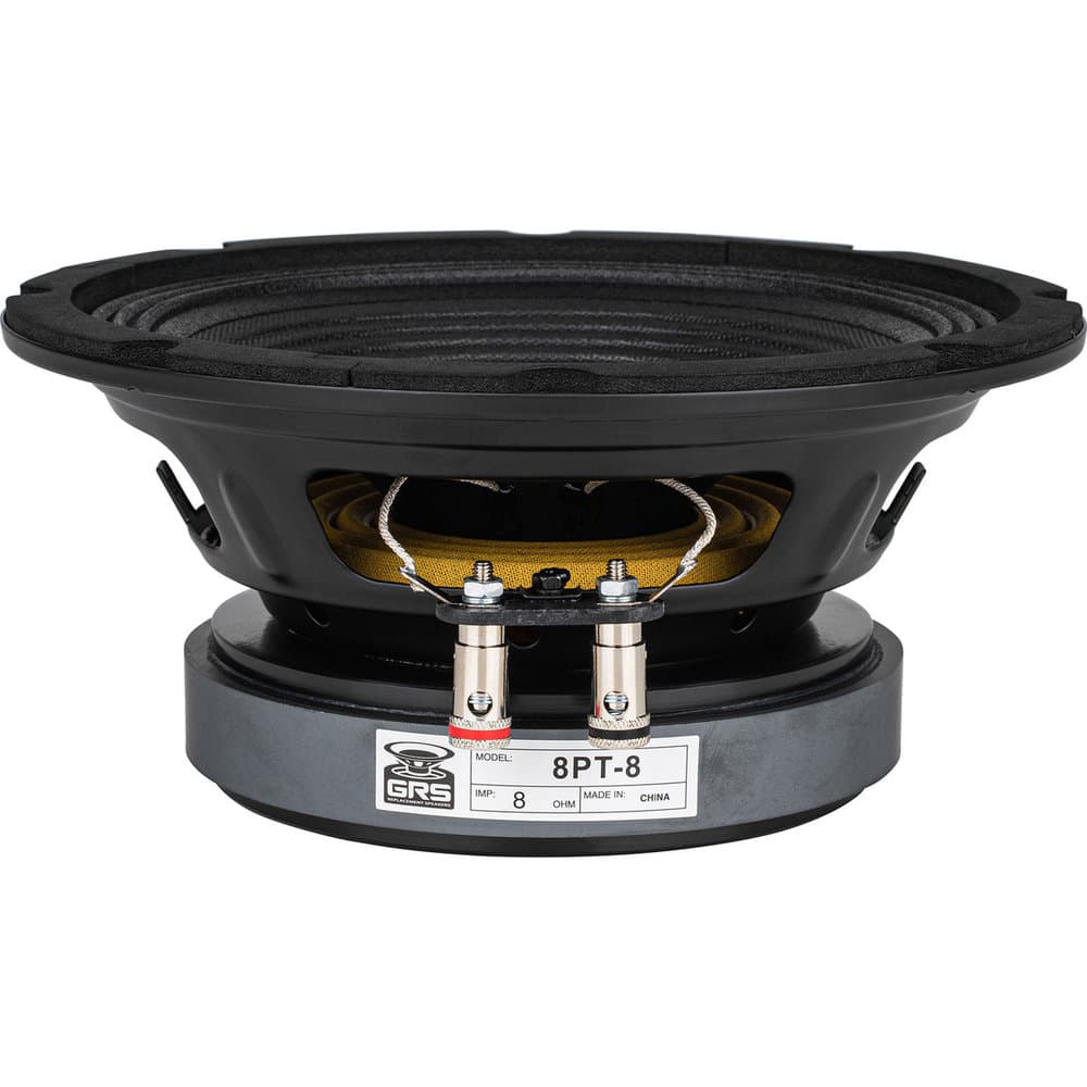GRS 8PT-8 8 inch 8 ohm loudspeaker driver view 2
