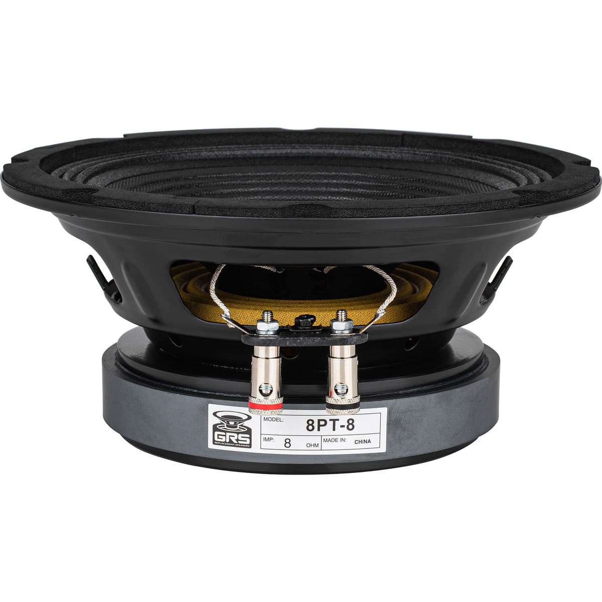 GRS 8PT-8 8 inch 8 ohm loudspeaker driver view 1