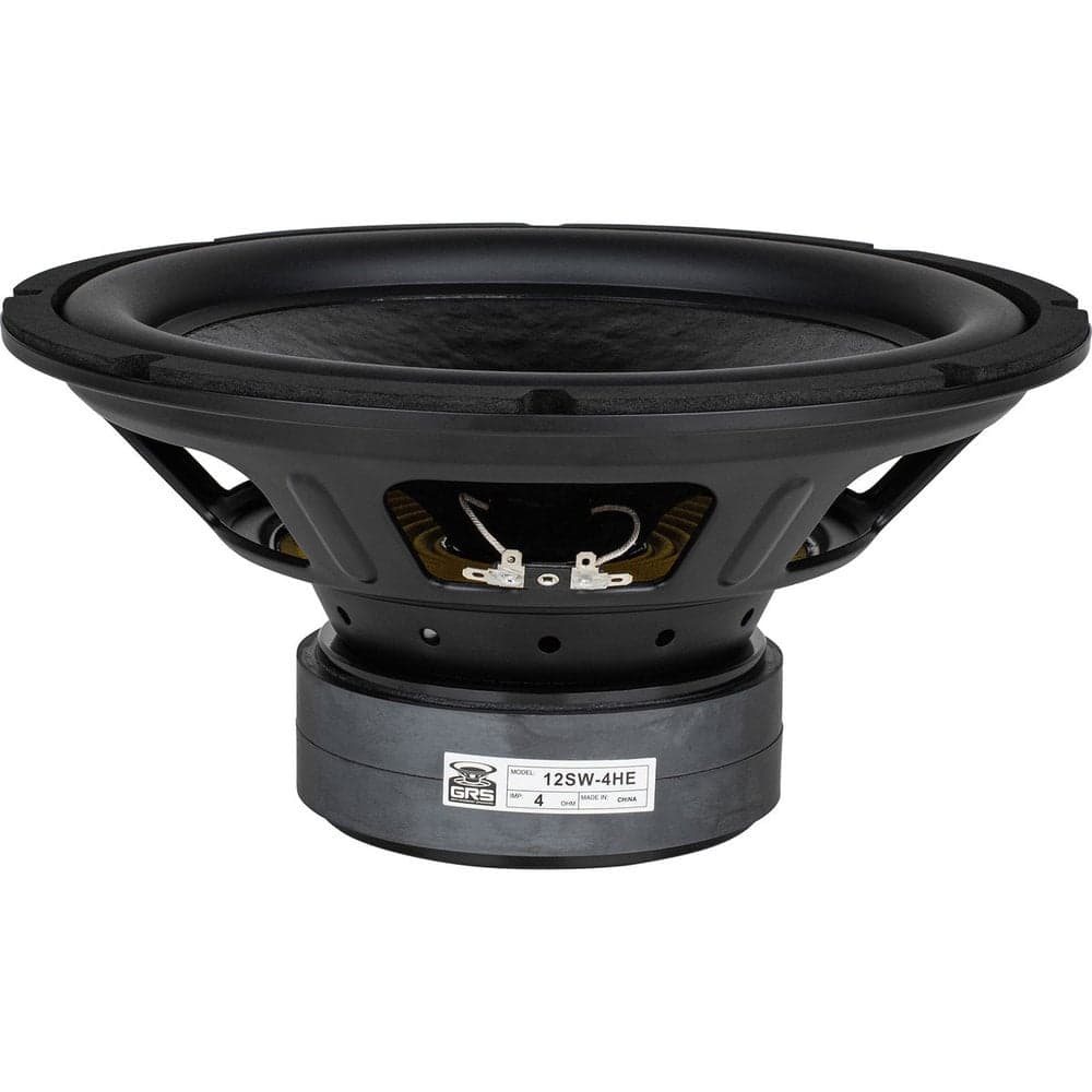 GRS 12SW-4HE 12 inch 4 ohm loudspeaker driver view 2