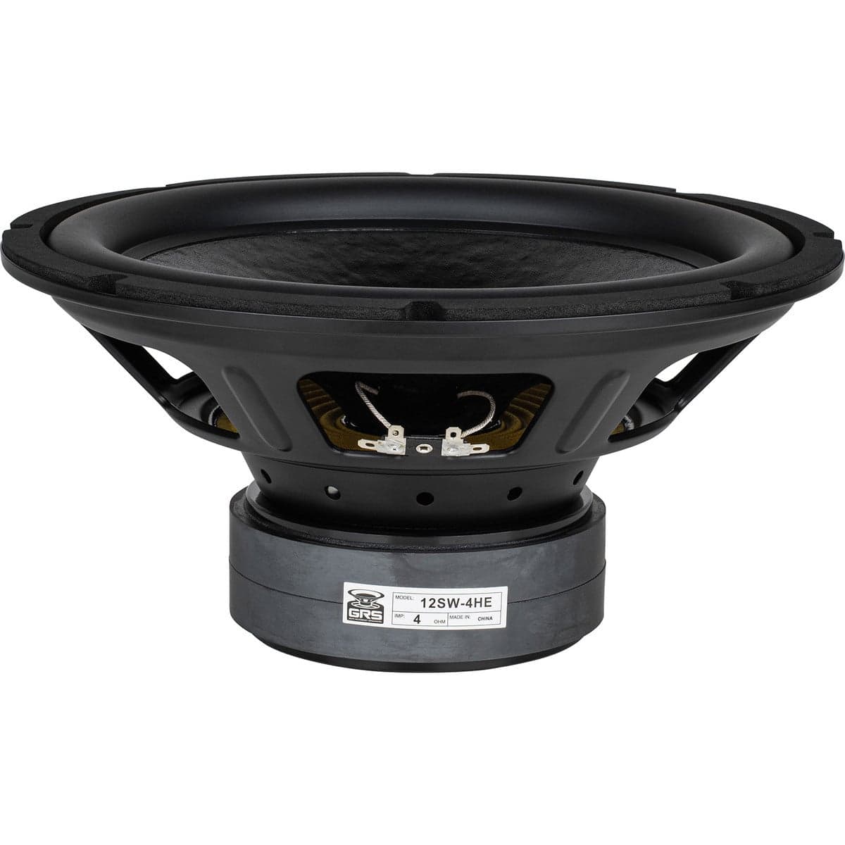 GRS 12SW-4HE 12 inch 4 ohm loudspeaker driver view 1