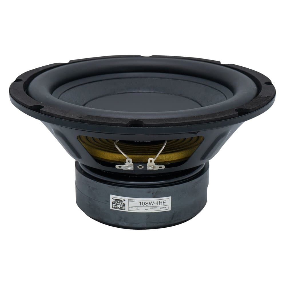 GRS 10SW-4HE 10 inch 4 ohm loudspeaker driver view 2
