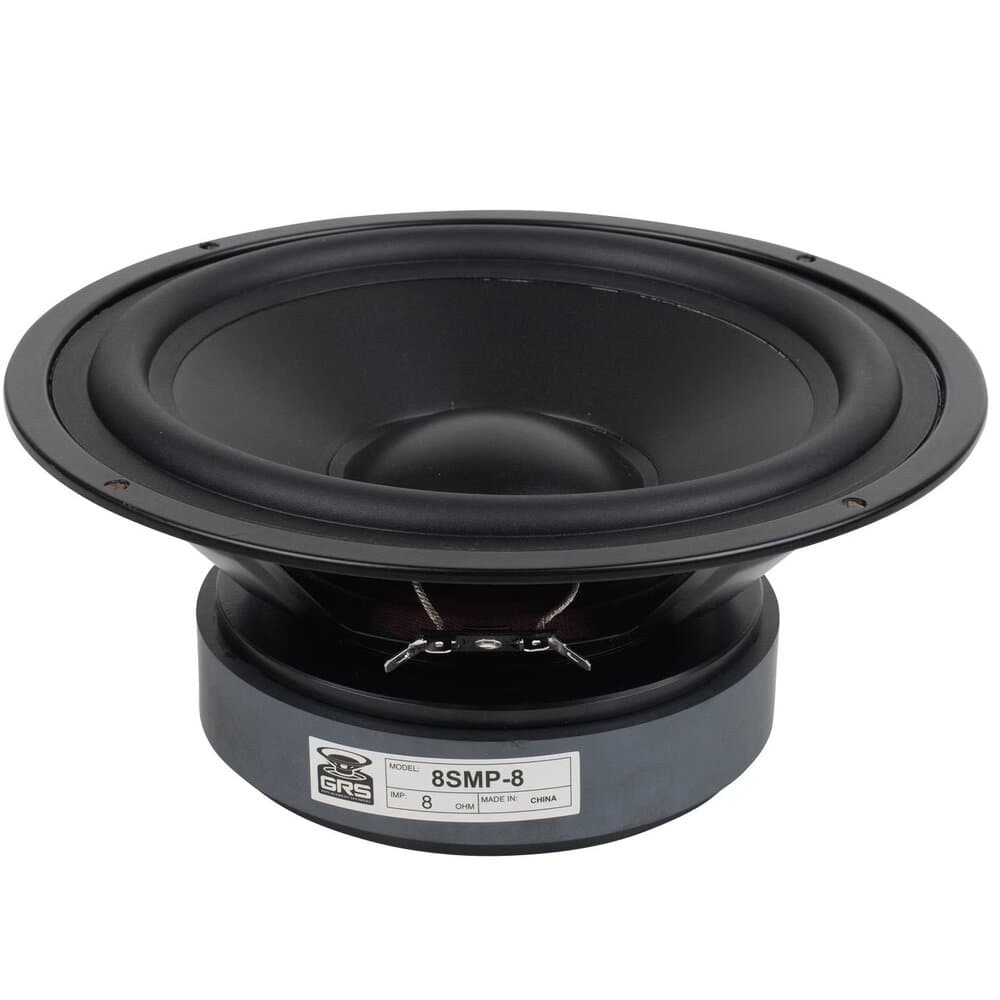GRS 8SMP-8 8 inch 8 ohm loudspeaker driver view 2