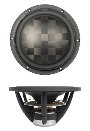 SB Acoustics MW19TX-8 7 inch 8 ohm loudspeaker driver view 1
