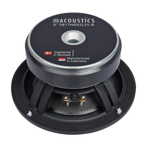 SB Acoustics SB17NRX2L35-8 6 inch 8 ohm loudspeaker driver view 4