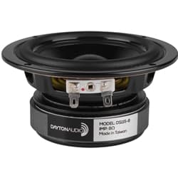 Dayton Audio DS115-8 4 inch 8 ohm loudspeaker driver similar driver