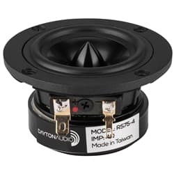 Dayton Audio RS75-4 3 inch 4 ohm loudspeaker driver similar driver