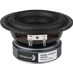 Dayton Audio TCP115-8 4 inch 8 ohm loudspeaker driver similar driver