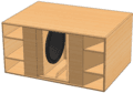 Eighteen Sound Manifolded 2x18" band-pass IPAL™ powered subwoofer