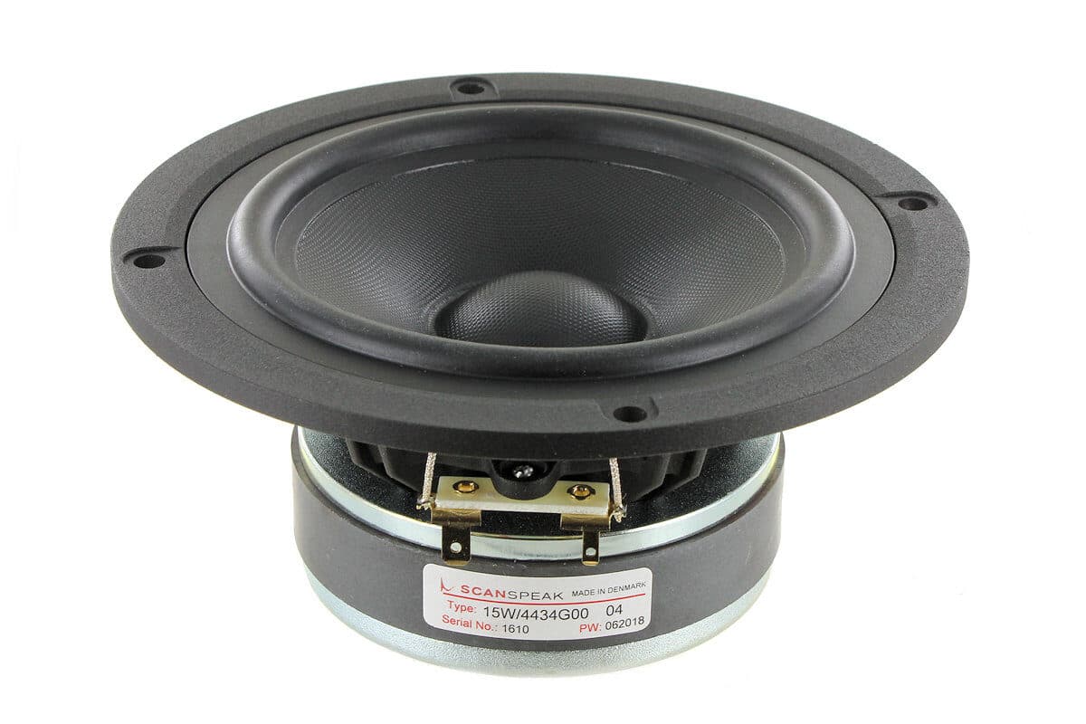 Scanspeak 15W/4434G00 6 inch 4 ohm loudspeaker driver similar driver