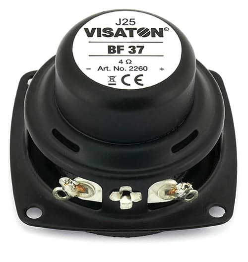 Visaton BF 37 - 4 OHM 1 inch 4 ohm loudspeaker driver view 2