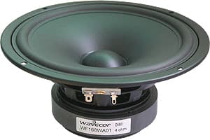 Wavecor WF168WA01 6.5 inch 4 ohm loudspeaker driver similar driver